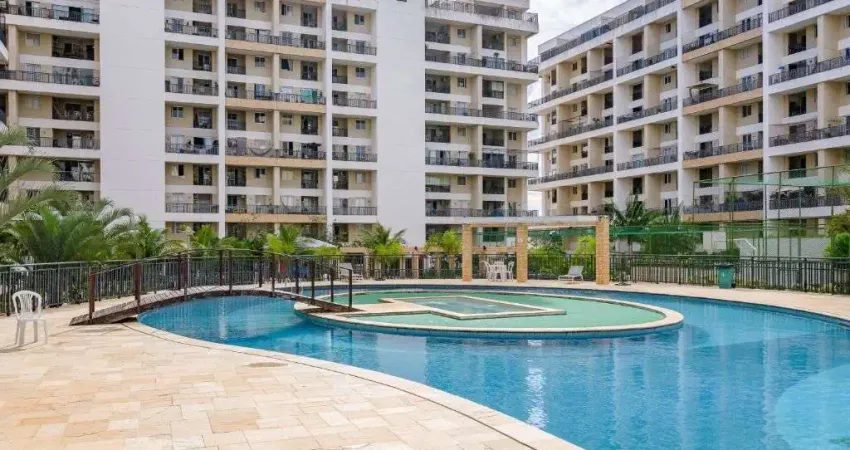 Tagualife: apto mobiliado, com varanda gourmet e vista para a piscina