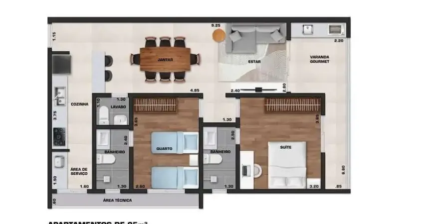 Apartamento com 2 quartos à venda no Centro, Ubatuba 