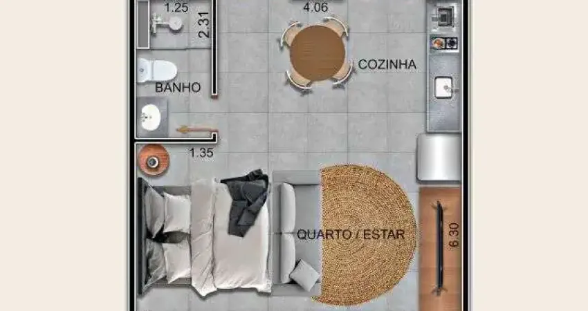 Apartamento com 1 quarto à venda em Perequê Açu, Ubatuba 