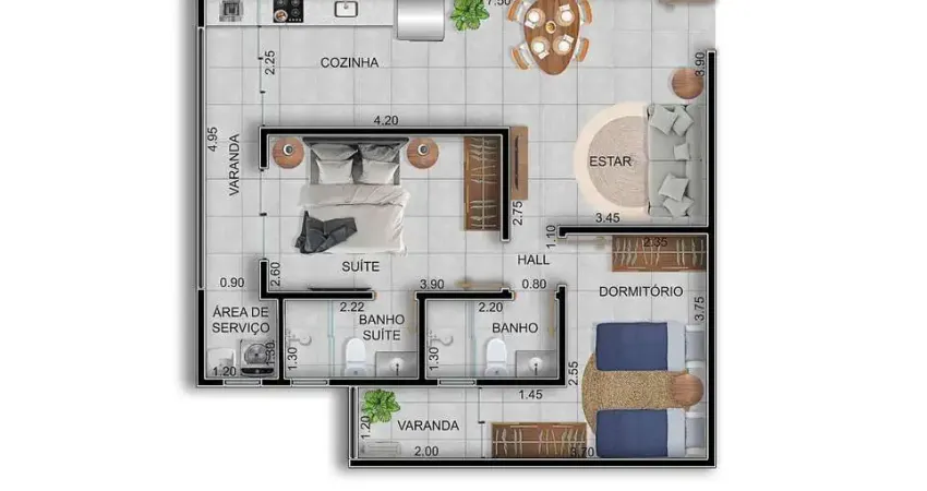 Apartamento com 2 quartos à venda no Centro, Ubatuba 