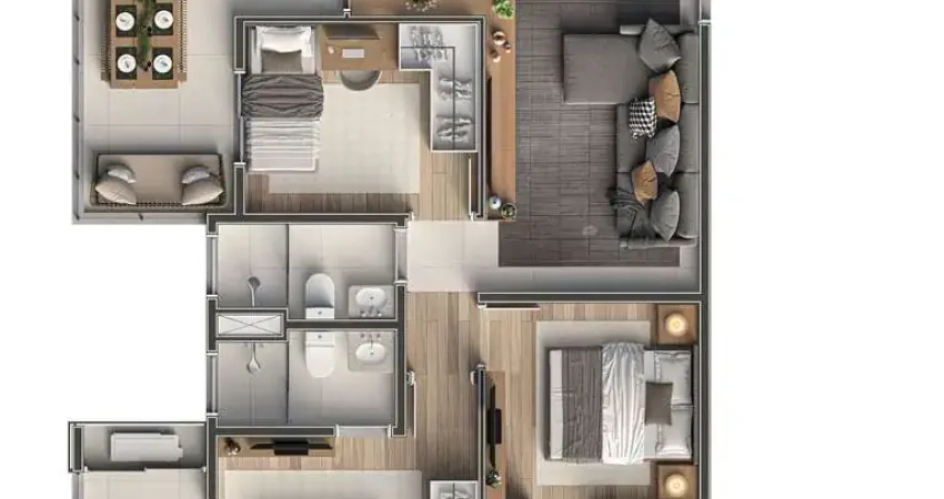 Apartamento com 3 quartos à venda na Avenida Doutor Adhemar de Barros, 1806, Vila Ema, São José dos Campos