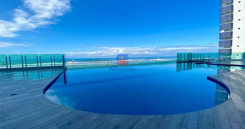 Apartamento frente mar com 2 quartos para venda, Caiçara.