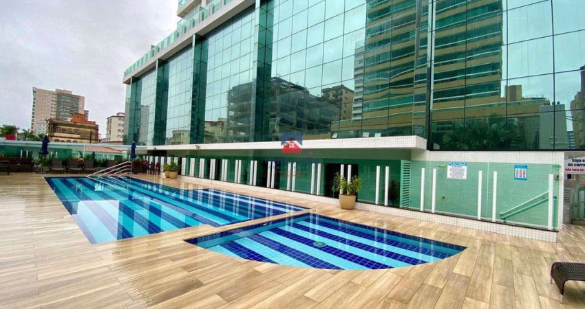 Apartamento com vista mar e 2 dorms para venda, Caiçara