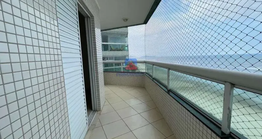 Apartamento para locação , 3 dormitórios, frente mar com lazer