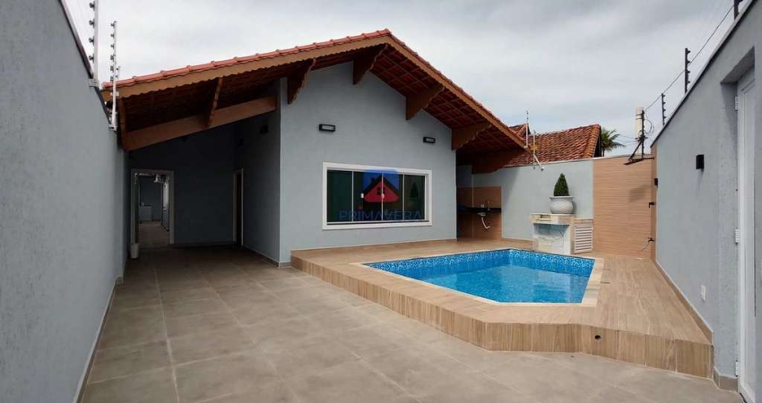 CASA ALTO PADRÃO|ESPAÇO GOURMET COM PISCINA|80m DA PRAIA
