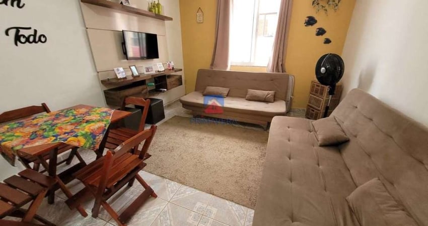 Kitnet com 1 quarto, Caiçara, Praia Grande - R$ 180 mil, Cod: 70837165