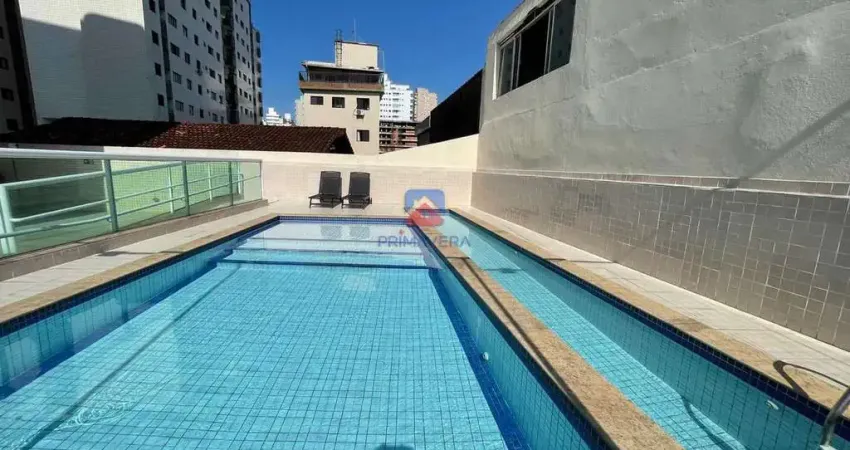Apartamento com 1 quarto, Aviação, Praia Grande - R$ 290 mil, Cod: 70837282