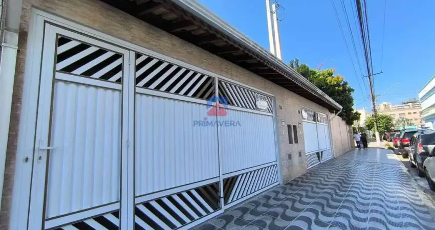 Sobrado com 3 quartos, Boqueirão, Praia Grande - R$ 850 mil, Cod: 34619369