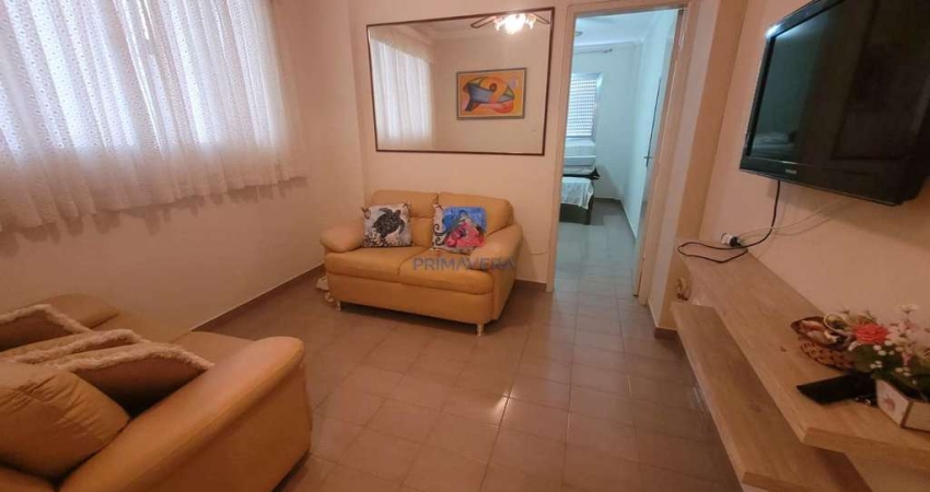 Apartamento com 1 quarto, Caiçara, Praia Grande - R$ 295 mil, Cod: 70837318