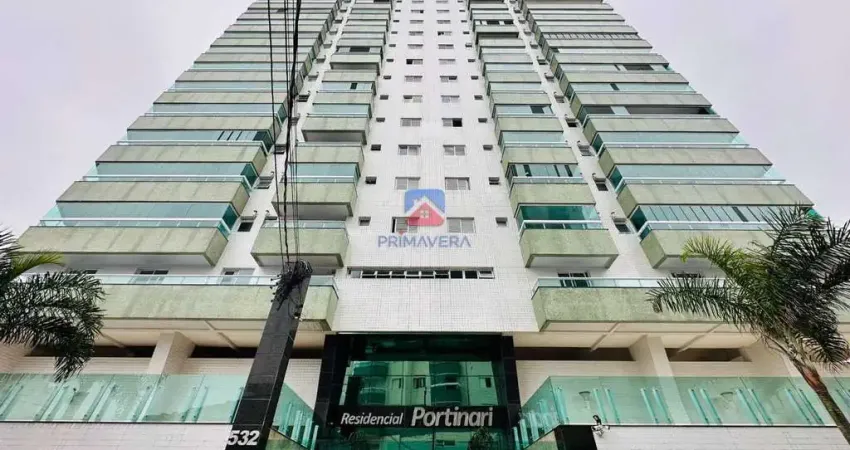 Apartamento vista mar, 2 suítes localizado no centro do caiçara