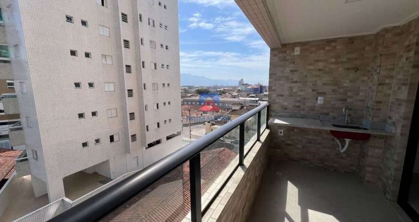 Apartamento com 1 quarto, Caiçara, Praia Grande - R$ 365 mil, Cod: 70837461