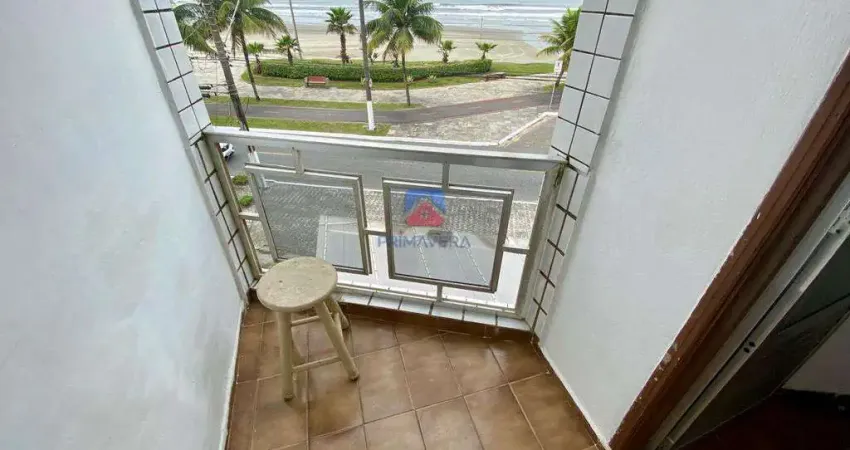 Apartamento frente mar com 1 quarto para venda, Caiçara.