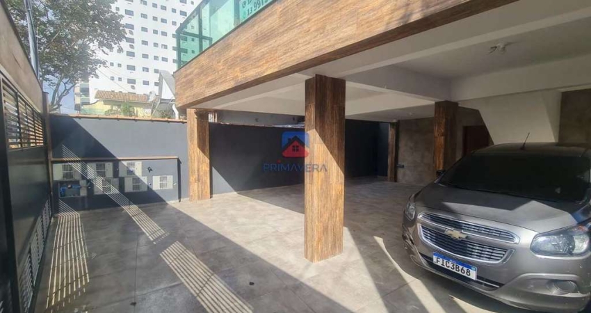 Casa de Condomínio com 2 quartos, Aviação, Praia Grande - R$ 420 mil, Cod: 70837407