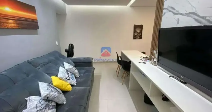 Apartamento com 1 quarto, caiçara, praia grande - r$ 462 mil, cod: 70838060