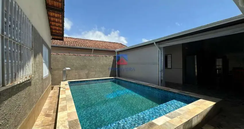 Casa isolada|espaço gourmet integrado a piscina|r$ 600.000,00