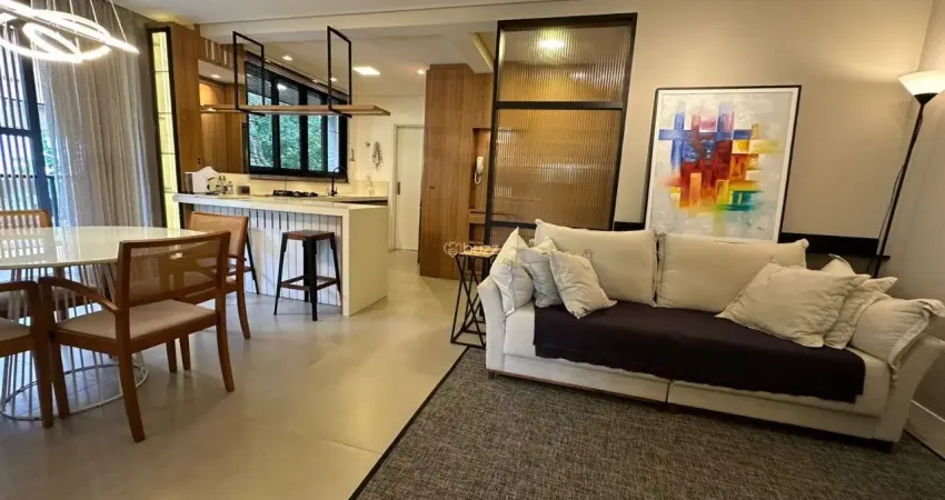 Apto 102 m² com 2 suites, escritório, closet e 2 vagas - Jurerê
