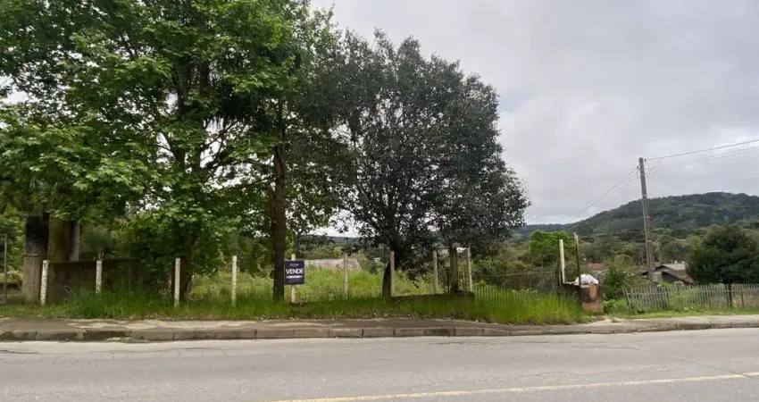 Terreno residencial/comercial próximo a tuper no bairro brasília em são bento do sul-sc