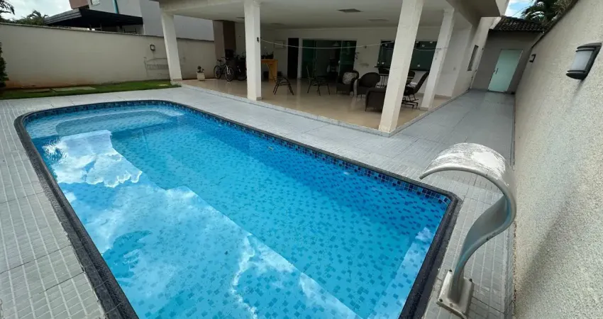 Sobrado de 309m² com 3 suítes jardins mônaco, com piscina aquecida e poço artesiano