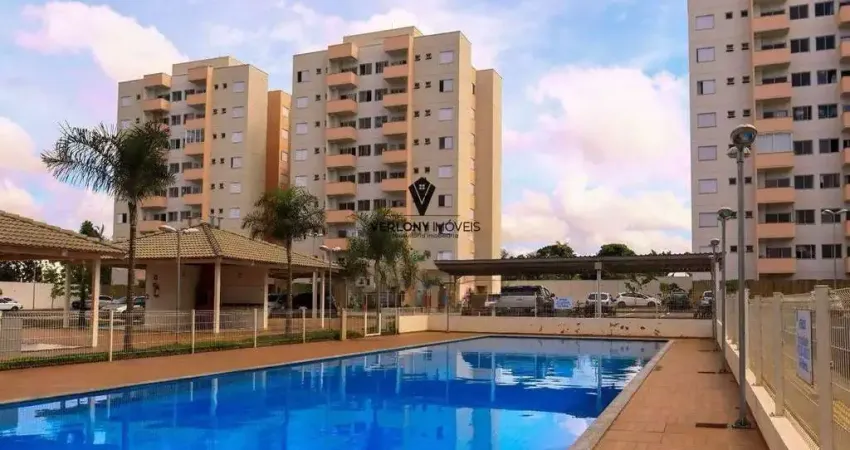 Apartamento 2/4 com sacada e suíte, no Bairro Jardim Holanda.