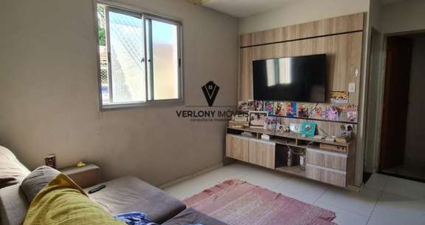 Lindo apartamento 2/4, com área externa com churrasqueira no bairro Taiaman