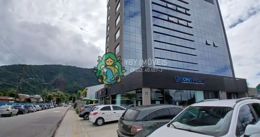 Sala comercial no green office para venda e locação, centro, caraguatatuba, sp.