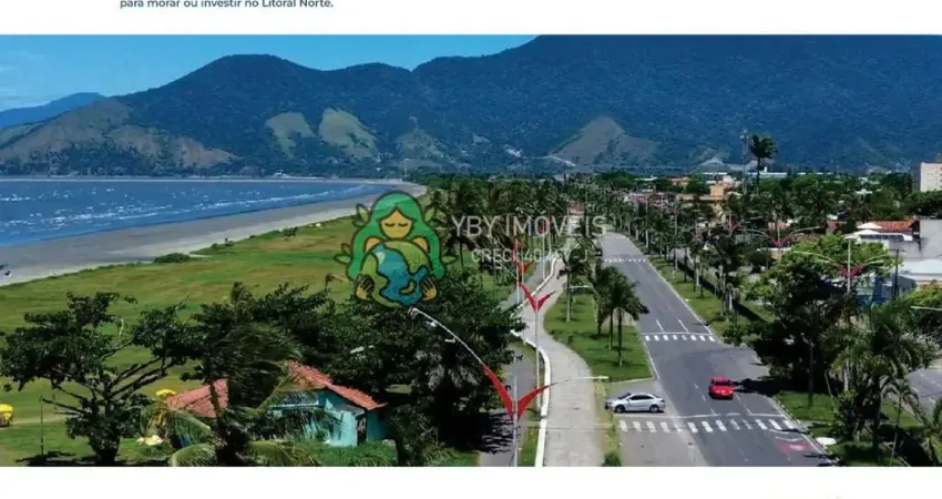 Lançamento com duas suítes, à venda, 200 metros da praia, porto novo, caraguatatuba, sp