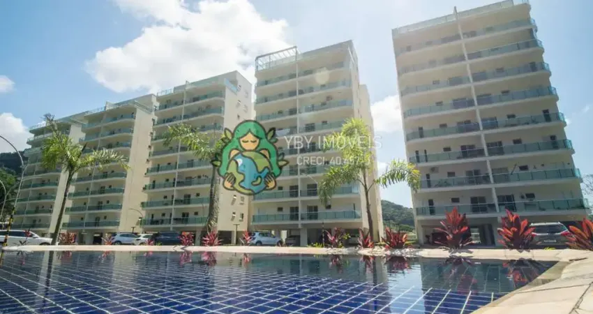 Apartamento mobiliado para locação no cidade jardim, caraguatatuba