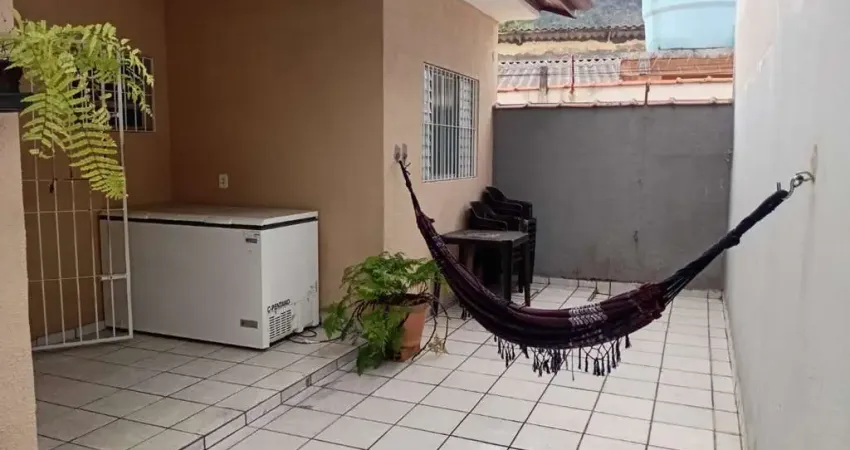 Casa térrea e ponto comercial à venda - 50 metros da praia do centro, bairro sumaré - caraguatatuba/sp