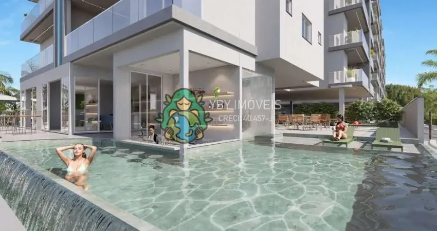 Condomínio frente mar na praia do aruan todos apartamentos com vista para o mar