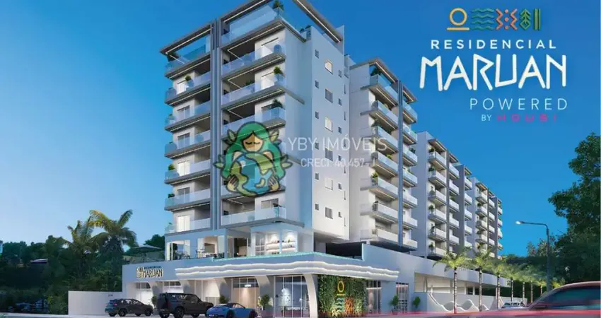 Condomínio frente mar na praia do aruan todos apartamentos com vista para o mar