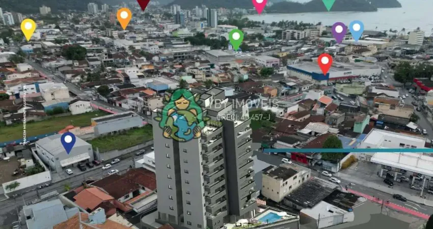 Cobertura exclusiva com 3 suítes no centro de caraguatatuba