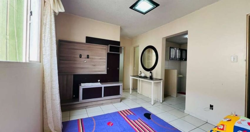Buscando lindo apê mobiliado?..Veja essa opção de 2 quartos no Condomínio Antúrio- Tarumã, Desocupado