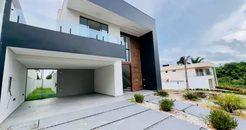 Conheça agora essa casa no Condomínio Vivendas das Marinas, um verdadeiro refúgio com a natureza e exclusividade, 4 suítes, financia!