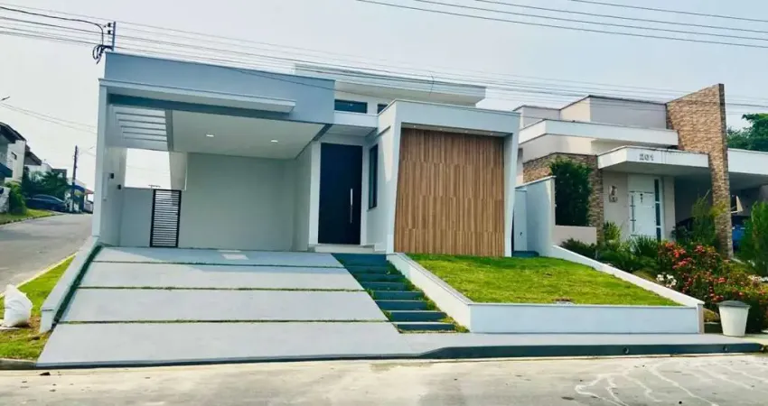 Veja agora essa casa térrea a vend com 3 suítes no Condomínio Reserva do Parque- PONTA NEGRA. Financia!