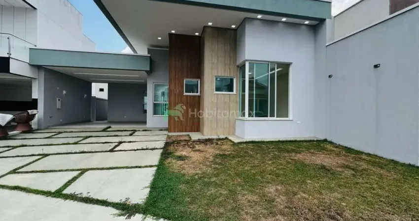 Condominio passaredo - casa térrea nova e moderna no passaredo – 3 suítes + salão privativo!