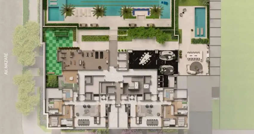 Apartamento com 3 quartos à venda na Avenida Nazaré, 1616, Ipiranga, São Paulo