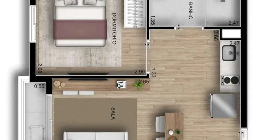 Apartamento em Vila Clementino - São Paulo SP
