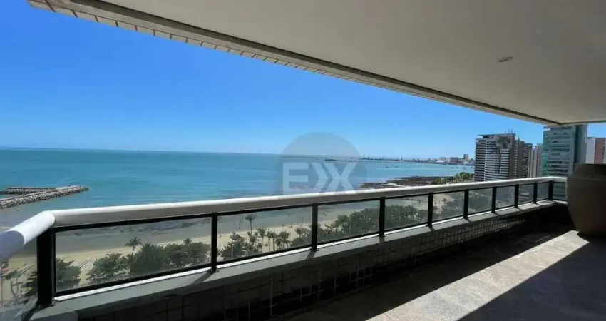 Lindo apartamento Beira Mar com 3 dormitórios para alugar, 277 m² por R$ 18.000/mês - Meireles - Fortaleza/CE