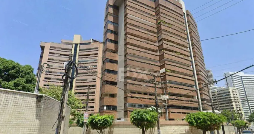 Apartamento com 3 dormitórios à venda, 267 m² por r$ 1.050.000,00 - meireles - fortaleza/ce