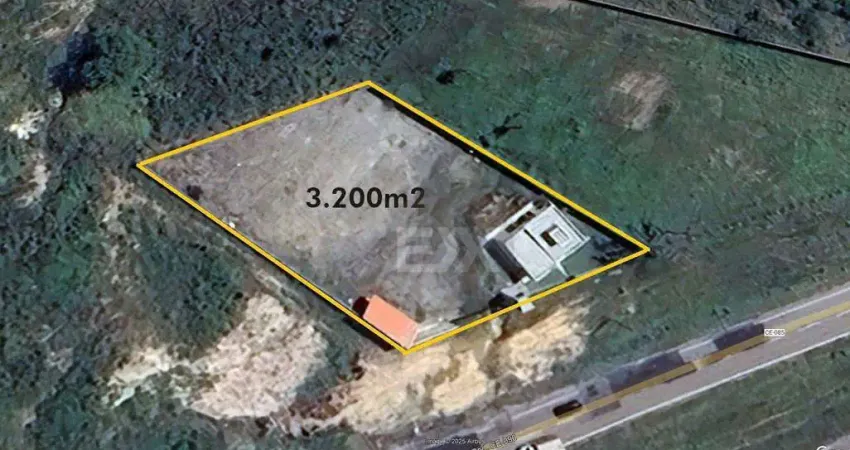 Terreno à venda, 3200 m² por r$ 1.200.000,00 - cauipe - caucaia/ce