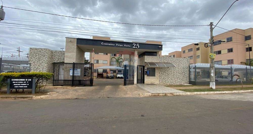 Apartamento 3 quartos, condominio Parque Riacho 25- Riacho Fundo 2