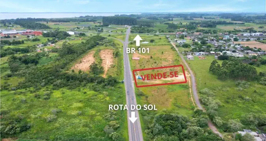 Terreno à venda na RS 453 Rota do Sol, Serraria, Terra de Areia