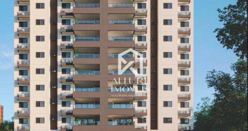 Apartamento à venda, 94 m² por R$ 527.151,18 - Sumaré - Caraguatatuba/SP