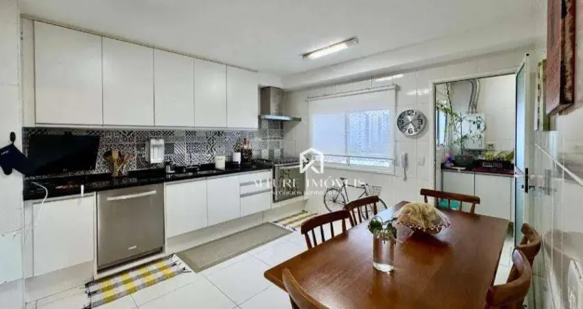 Apartamento com 3 dormitórios à venda, 143 m² por r$ 1.600.000,00 - jardim aquarius - são josé dos campos/sp