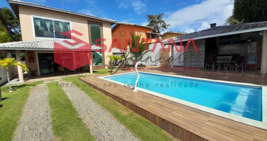 Casa em condomínio fechado com 3 quartos para alugar na Estrada do Côco km 31 1º etapa, S/N, Barra do Jacuípe, Camaçari