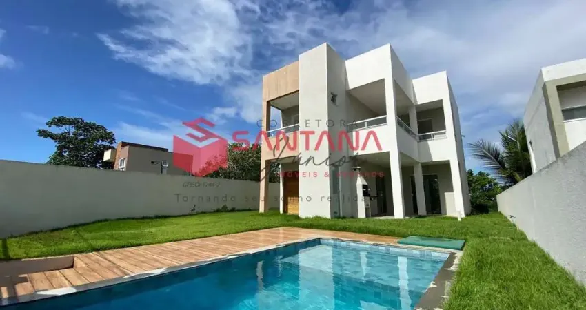 Casa em condomínio fechado com 4 quartos à venda na Rua Jurema, S/N, Caixa D'Água, Lauro de Freitas