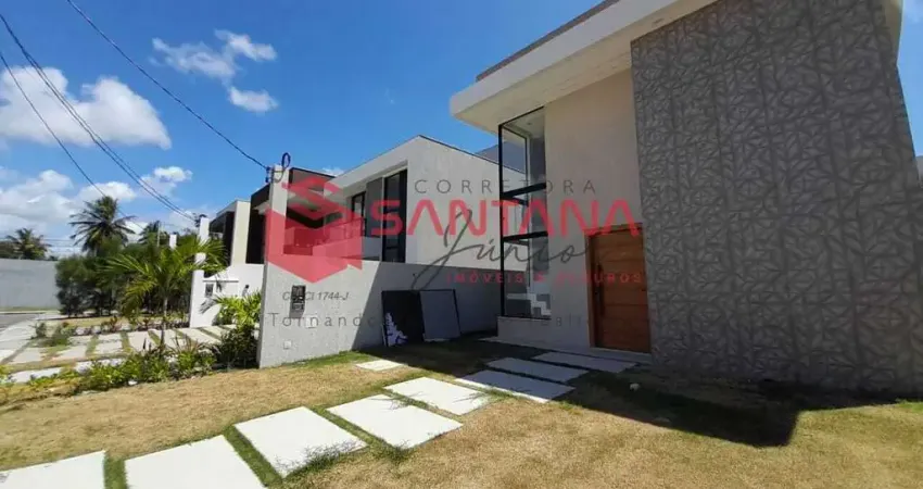 Casa em condomínio fechado com 4 quartos à venda na Rua Princesa Isabel, S/N, Abrantes, Camaçari