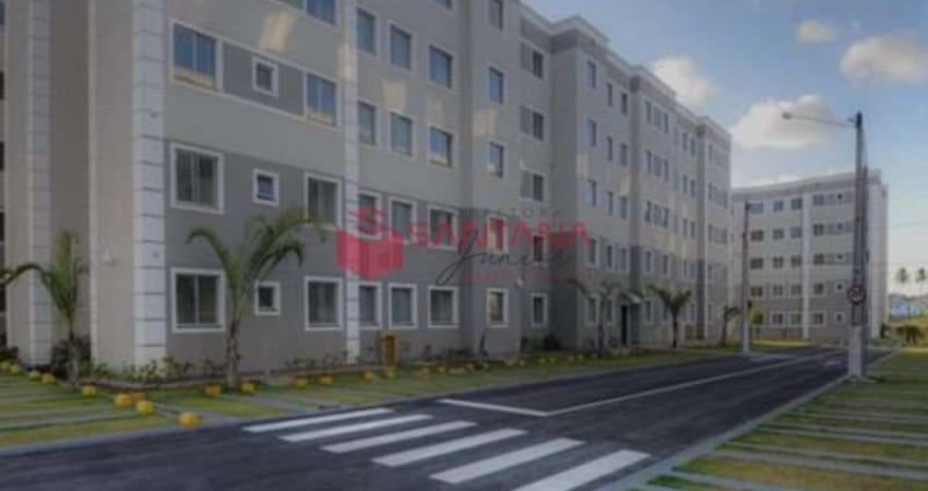 Apartamento semimobiliado com 2/4 para locação e venda em Abrantes