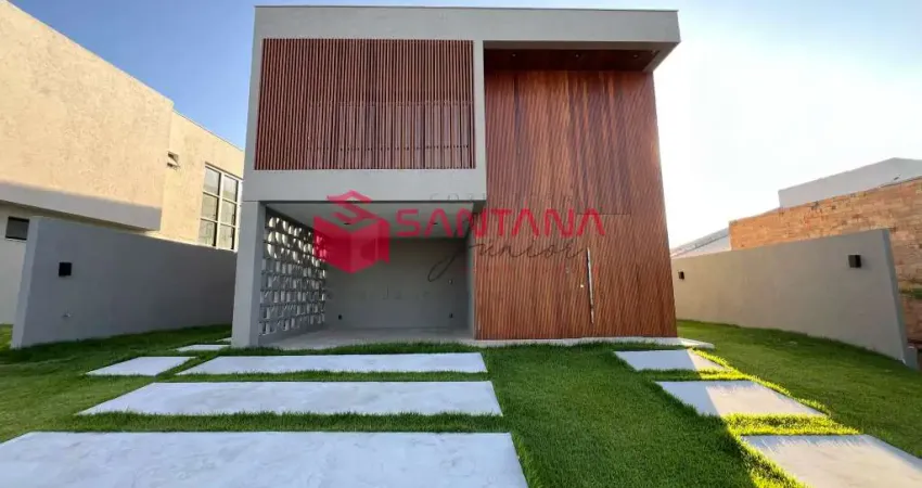 Casa à venda com 4 suítes no alphaville litoral norte ii - *123606