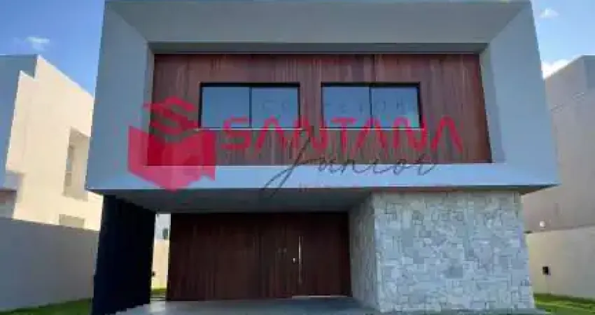 Casa à venda com 4 suítes no alphaville litoral norte ii - *123598